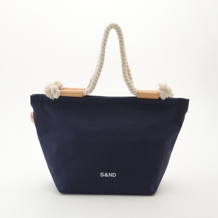 s&nd(セカンド) ロープハンドルキャンバストートバッグ s&nd(セカンド) ロープハンドルキャンバストートバッグ