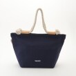 オフプライスストア(ファッショングッズ)(OFF PRICE STORE(Fashion Goods))のｓ＆ｎｄ（セカンド） ロープハンドルキャンバストートバッグ ネイビー(093)