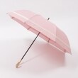 オフプライスストア(ファッショングッズ)(OFF PRICE STORE(Fashion Goods))のスギタ リーフレースショートワイド傘 ピンク(072)
