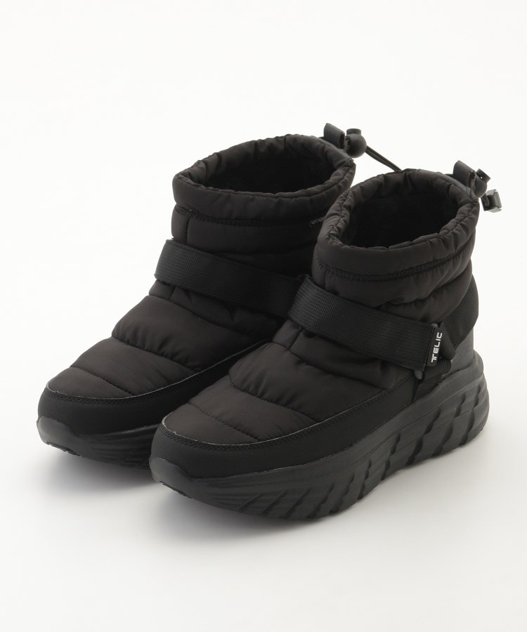 オフプライスストア(ファッショングッズ)(OFF PRICE STORE(Fashion Goods))のTELIC（テリック） ALLROADS-QTキルティングブーツ(BK) ブラック(019)