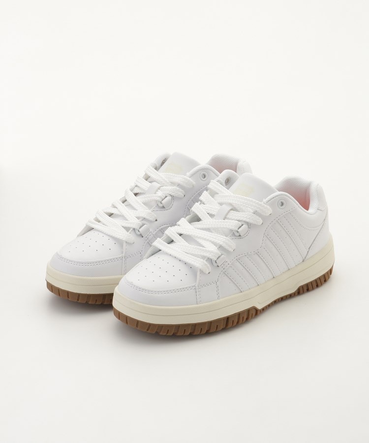 オフプライスストア(ファッショングッズ)(OFF PRICE STORE(Fashion Goods))のK・SWISS（ケイ・スイス） レースアップローカットスニーカー アイボリー(004)