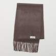 オフプライスストア(ファッショングッズ)(OFF PRICE STORE(Fashion Goods))のMASCLUB（マスクラブ） 無地マフラー(チャコールグレー) チャコールグレー(014)