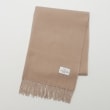 オフプライスストア(ファッショングッズ)(OFF PRICE STORE(Fashion Goods))のMASCLUB（マスクラブ） 大判無地マフラー(グレージュ) グレージュ(016)