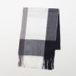 オフプライスストア(ファッショングッズ)(OFF PRICE STORE(Fashion Goods))のestaa（エスタ） エコバッグ付きチェック柄マフラー ブルー(093)