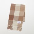 オフプライスストア(ファッショングッズ)(OFF PRICE STORE(Fashion Goods))のestaa（エスタ） チェック柄とろーりストール ライトベージュ(051)