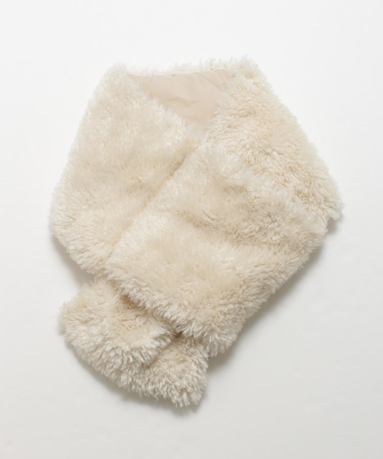 オフプライスストア(ファッショングッズ)(OFF PRICE STORE(Fashion Goods))のestaa（エスタ） ダウンマフラー ホワイト(002)
