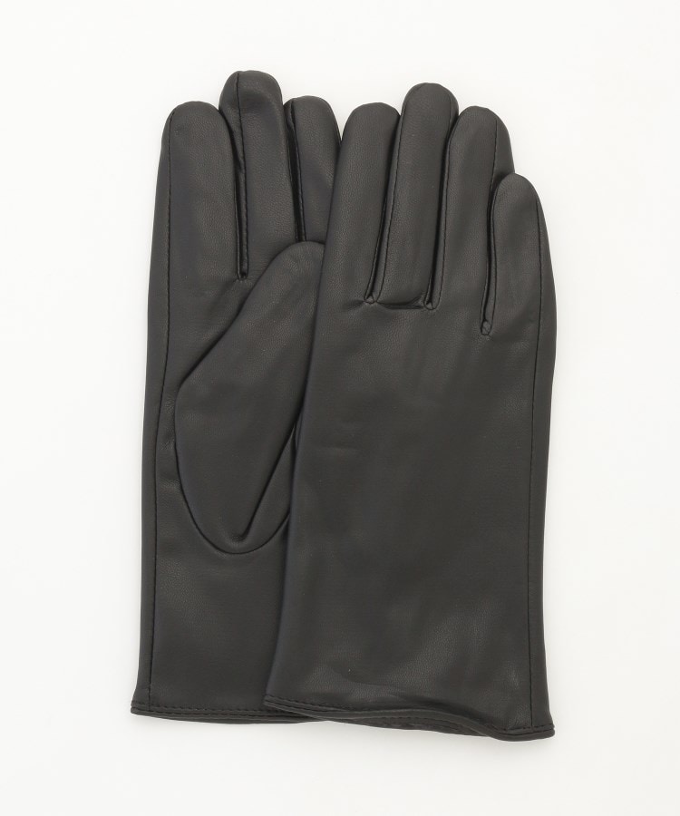 オフプライスストア(ファッショングッズ)(OFF PRICE STORE(Fashion Goods))のMASCLUB（マスクラブ） レザー調手袋(ブラック)) ブラック(019)
