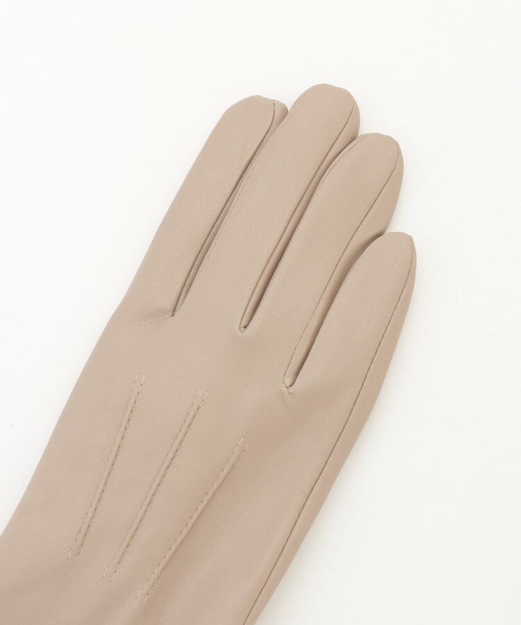 オフプライスストア(ファッショングッズ)(OFF PRICE STORE(Fashion Goods))のMASCLUB（マスクラブ） レザー調手袋(グレージュ)3