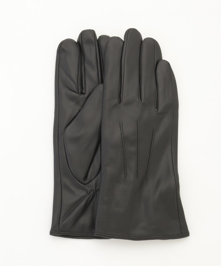 オフプライスストア(ファッショングッズ)(OFF PRICE STORE(Fashion Goods))のMASCLUB（マスクラブ） レザー調手袋(ブラック)) ブラック(019)