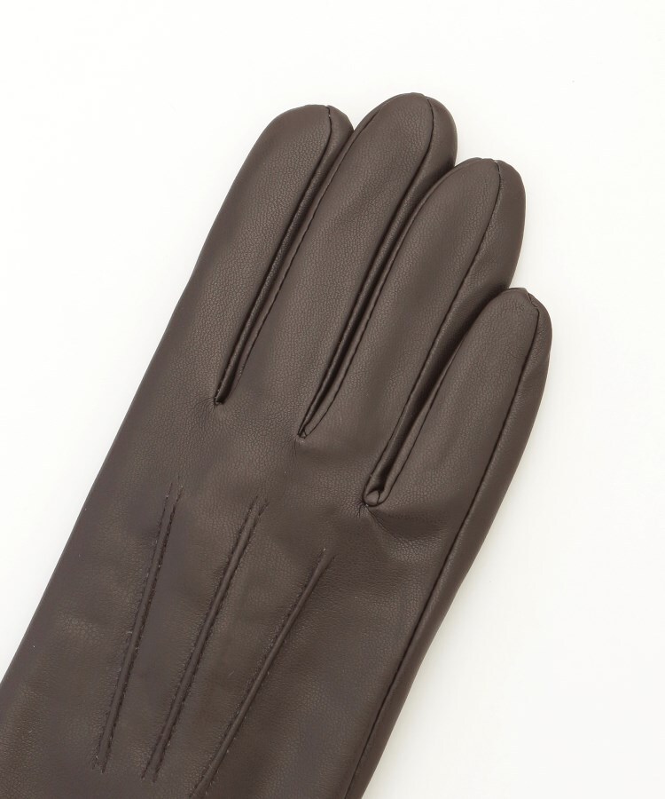 オフプライスストア(ファッショングッズ)(OFF PRICE STORE(Fashion Goods))のMASCLUB（マスクラブ） レザー調手袋(ブラウン)3