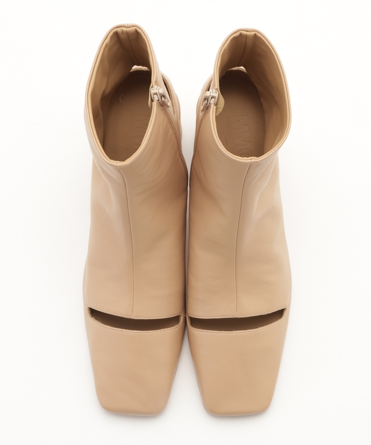 MM6 MAISON MARGIELA(エムエムシックス) 丸ヒールショートブーツ MM6 MAISON MARGIELA(エムエムシックス) 丸ヒールショートブーツ