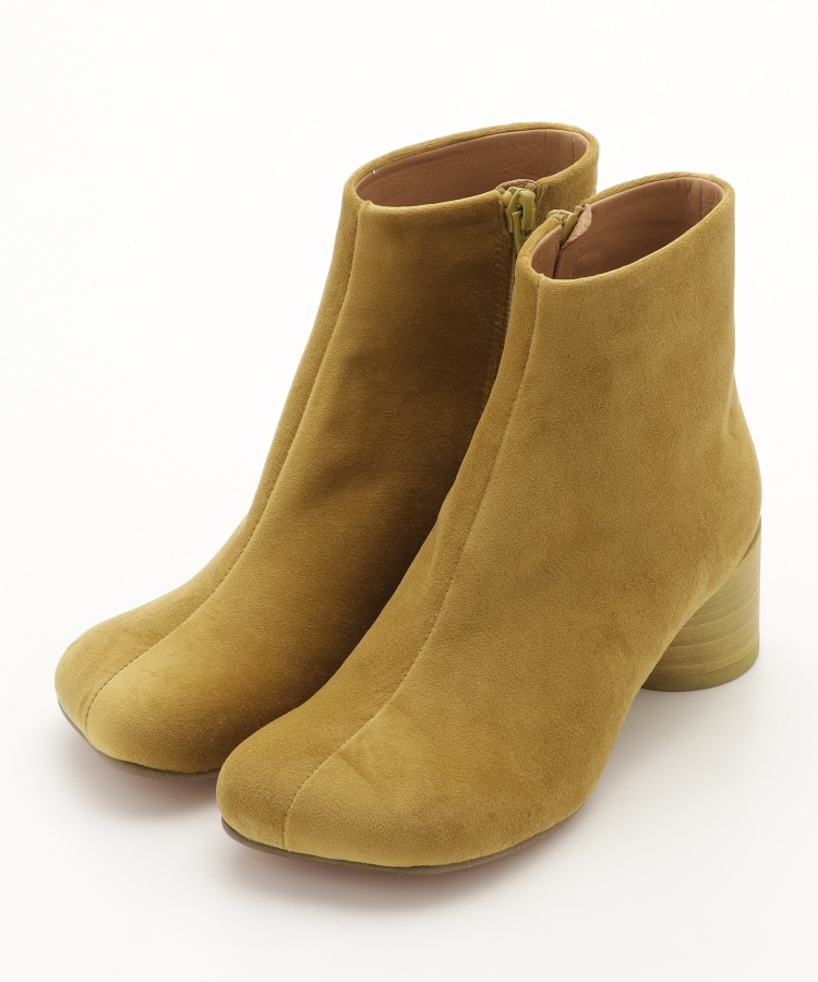 MM6 MAISON MARGIELA(エムエムシックス) 丸ヒールショートブーツ MM6 MAISON MARGIELA(エムエムシックス) 丸ヒールショートブーツ