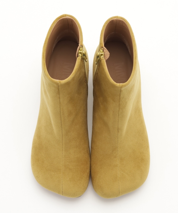 MM6 MAISON MARGIELA(エムエムシックス) 丸ヒールショートブーツ MM6 MAISON MARGIELA(エムエムシックス) 丸ヒールショートブーツ