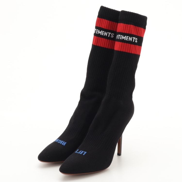 VETEMENTS ヴェトモン ソックスヒール ブーツ - メルカリ