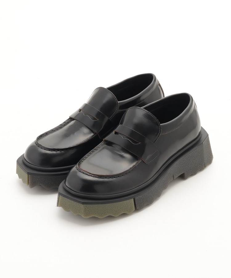 OFF-WHITE™(オフ-ホワイト) CALF SPONGE LOAFER(フラット OFF-WHITE™(オフ-ホワイト) CALF SPONGE LOAFER(フラット
