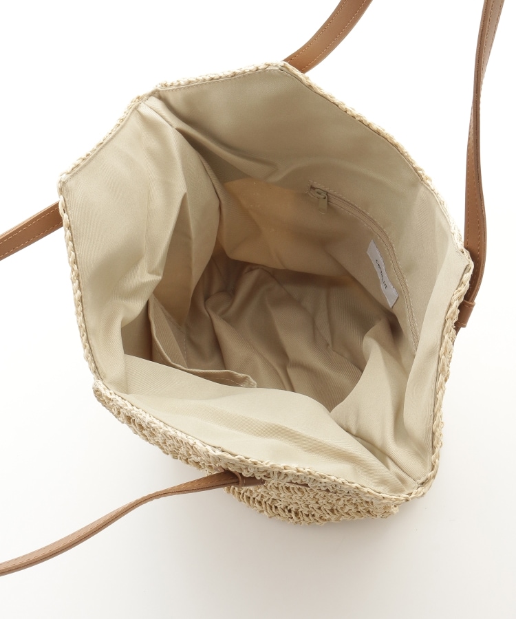 オフプライスストア(ファッショングッズ)(OFF PRICE STORE(Fashion Goods))のcachellier(カシェリエ） 編みトートバッグ（BE）3