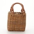 オフプライスストア(ファッショングッズ)(OFF PRICE STORE(Fashion Goods))のcachellier(カシェリエ） 四角かごバッグ（BE）1