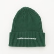 オフプライスストア(ファッショングッズ)(OFF PRICE STORE(Fashion Goods))のcoen（コーエン）　ロゴニットキャップ　【SALE/春夏に使えるニット帽】 グリーン(050)