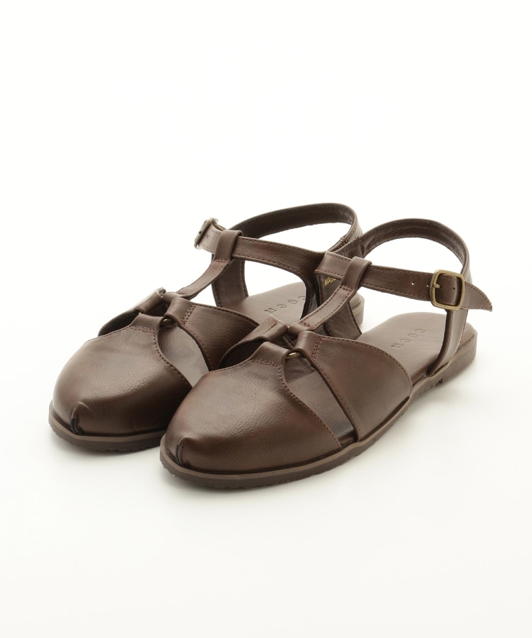 オフプライスストア(ファッショングッズ)(OFF PRICE STORE(Fashion Goods))のcoen(コーエン)　リンググルカサンダル ダークブラウン(044)