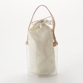 オフプライスストア(ファッショングッズ)(OFF PRICE STORE(Fashion Goods))のEarth Made （アースメイド） 巾着付きクリアBAG（CA）