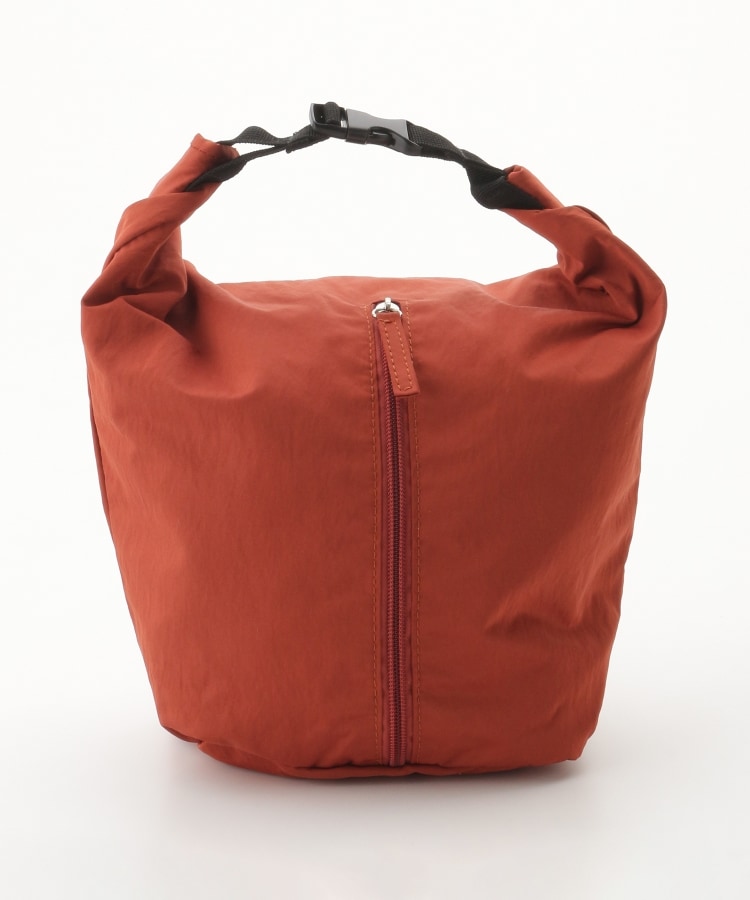 オフプライスストア(ファッショングッズ)(OFF PRICE STORE(Fashion Goods))のEarth Made （アースメイド） フロントジップ付きハンドバッグ（RD） レッド(055)