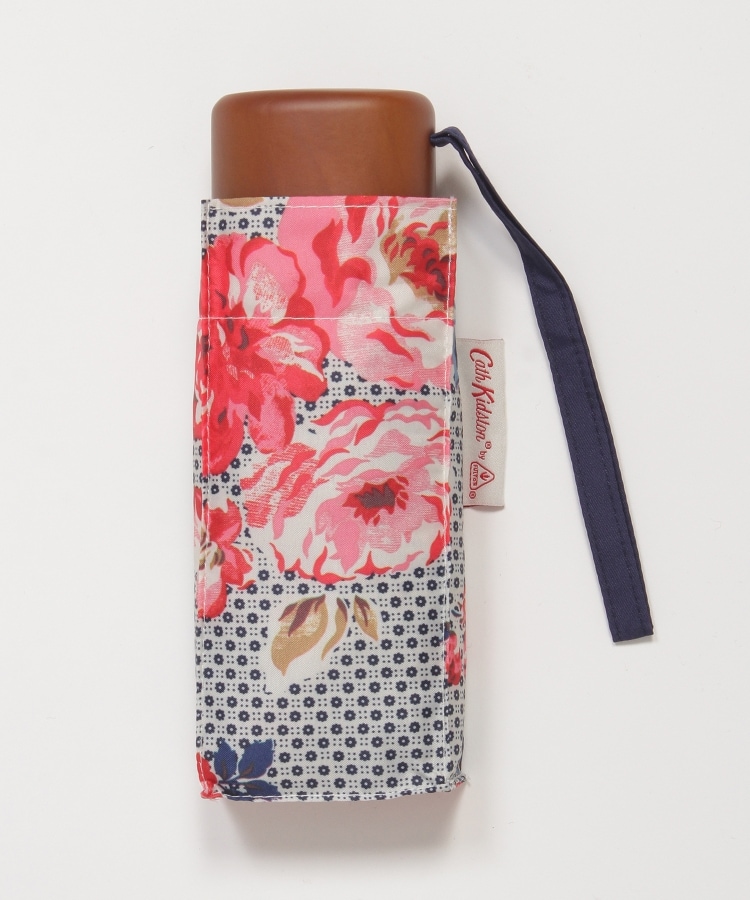 オフプライスストア(ファッショングッズ)(OFF PRICE STORE(Fashion Goods))のCath Kidston（キッス キャドソン） フラワー柄折りたたみ傘 ネイビー(999)