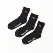 オフプライスストア(ファッショングッズ)(OFF PRICE STORE(Fashion Goods))のFRUIT OF THE LOOM（フルーツ オブ ザ ルーム） 3PAIR　フルーツロゴ刺繍クオーターソックス1