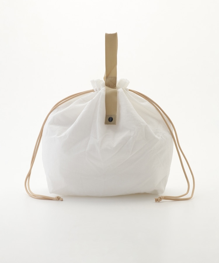 オフプライスストア(ファッショングッズ)(OFF PRICE STORE(Fashion Goods))のEarth Made （アースメイド） メッシュコンパクトバッグ アイボリー(004)