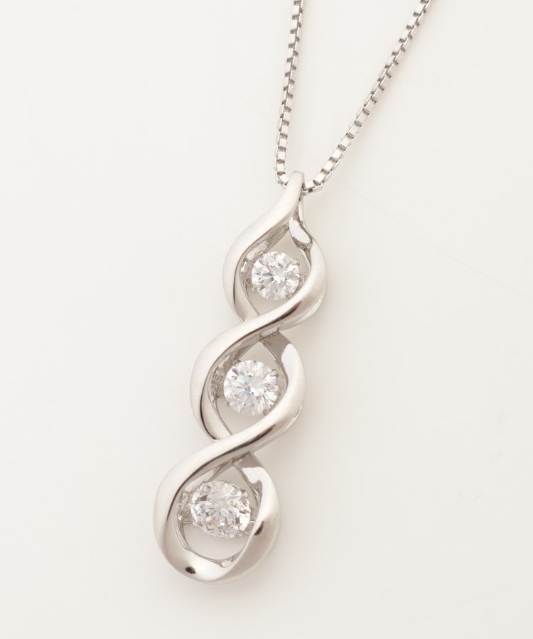 オフプライスストア(ファッショングッズ)(OFF PRICE STORE(Fashion Goods))のCrossfor New York(クロスフォーニューヨーク) ダンシングストーンネックレス【SALE/セール/カジュアル/デイリー/トレンド】2