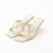 オフプライスストア(ファッショングッズ)(OFF PRICE STORE(Fashion Goods))のEVOL（イーボル） クリアヒールサンダル アイボリー(004)