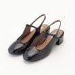 オフプライスストア(ファッショングッズ)(OFF PRICE STORE(Fashion Goods))のEVOL（イーボル） Tストラップラウンドパンプス【SALE/セール/オフプライス/カジュアル/デイリー/トレンド/きれいめカジュアル】 ブラック(091)