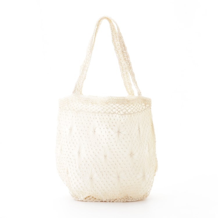オフプライスストア(ファッショングッズ)(OFF PRICE STORE(Fashion Goods))のshesay（シセイ） 花モチーフ編みバッグ トートバッグ
