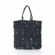 オフプライスストア(ファッショングッズ)(OFF PRICE STORE(Fashion Goods))のshesay（シセイ） 編みトートバッグ ネイビー(093)