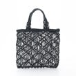 オフプライスストア(ファッショングッズ)(OFF PRICE STORE(Fashion Goods))のshesay（シセイ） 編みトートバッグ ネイビー(093)
