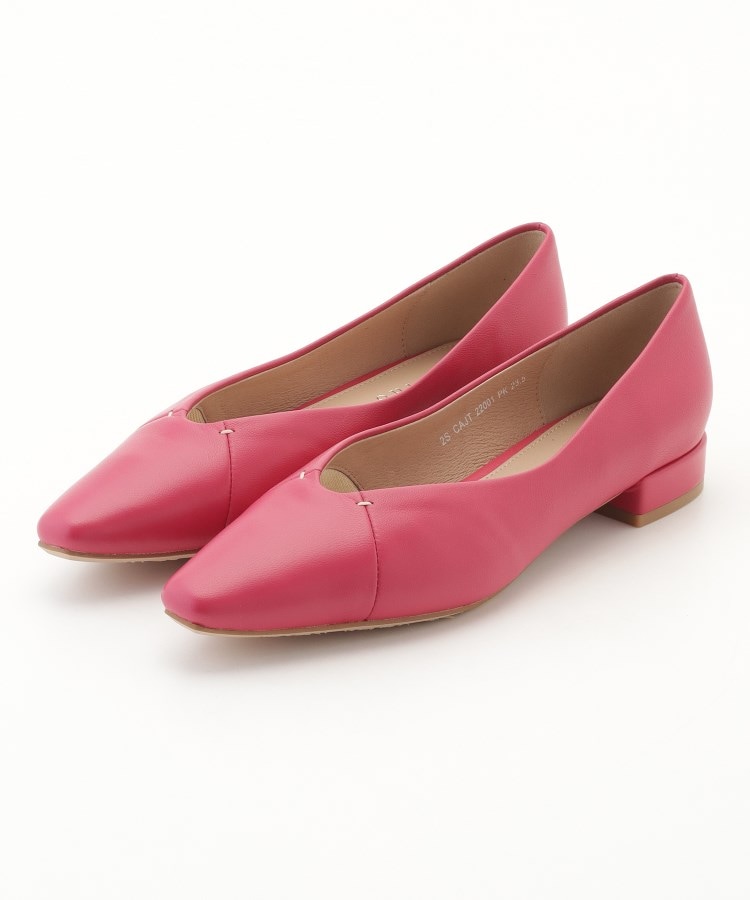 オフプライスストア(ファッショングッズ)(OFF PRICE STORE(Fashion Goods))のcarino（カリーノ） 切り替えパンプス ピンク(072)