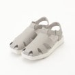 オフプライスストア(ファッショングッズ)(OFF PRICE STORE(Fashion Goods))のANYO（エーエヌワイオー） レザー調サンダル グレー(014)