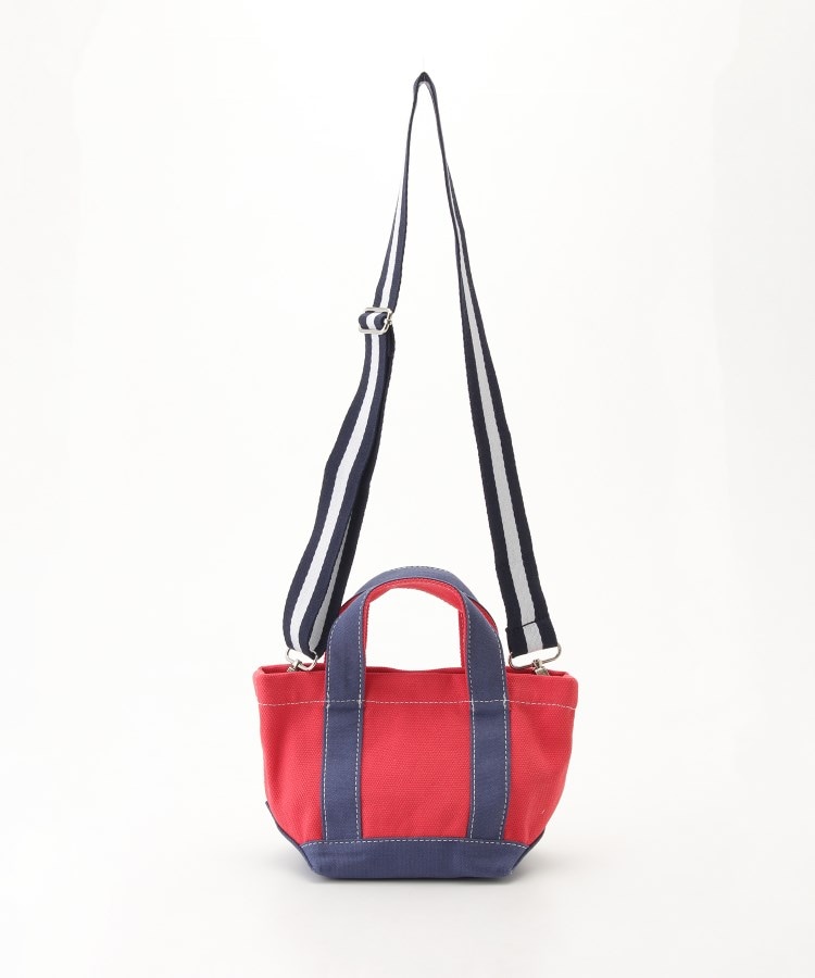 オフプライスストア(ファッショングッズ)(OFF PRICE STORE(Fashion Goods))のcoen（コーエン） 2WAY キャンバスミニトート【SALE/セール/カジュアル/デイリー/トレンド】 レッド(062)