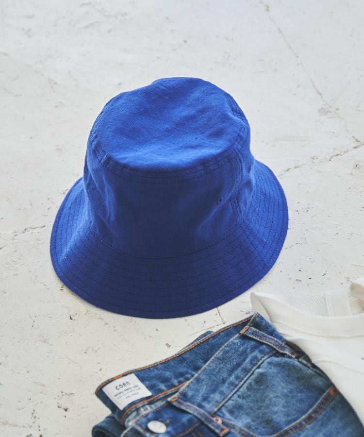 オフプライスストア(ファッショングッズ)(OFF PRICE STORE(Fashion Goods))のcoen（コーエン） UVカット リネンミックスバケットハット【SALE/セール/カジュアル/デイリー/トレンド】6