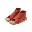 オフプライスストア(ファッショングッズ)(OFF PRICE STORE(Fashion Goods))のcoen（コーエン） スクエアトゥクロスブーツサンダル【SALE/セール/カジュアル/デイリー/トレンド】 ブリック(998)