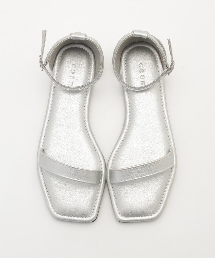 オフプライスストア(ファッショングッズ)(OFF PRICE STORE(Fashion Goods))のcoen（コーエン） アンクルストラップフラットサンダル【SALE/セール/カジュアル/デイリー/トレンド】3
