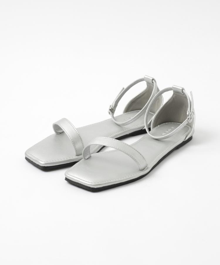 オフプライスストア(ファッショングッズ)(OFF PRICE STORE(Fashion Goods))のcoen（コーエン） アンクルストラップフラットサンダル【SALE/セール/カジュアル/デイリー/トレンド】4