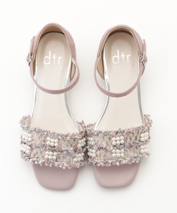 オフプライスストア(ファッショングッズ)(OFF PRICE STORE(Fashion Goods))のdtr doughter by MUUM（ディーティーアール ドーターバイムーム） ツイードサンダル3