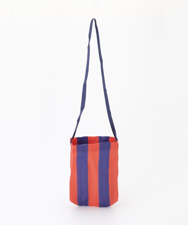 オフプライスストア(ファッショングッズ)(OFF PRICE STORE(Fashion Goods))のUNICOM（ユニコン） Shoulder mini bag stripe ブルー×レッド(046)