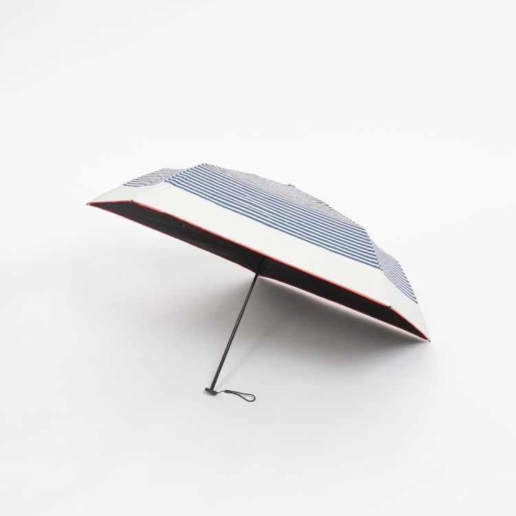 オフプライスストア(ファッショングッズ)(OFF PRICE STORE(Fashion Goods))のJouissance（ジョイサンス） 晴雨兼用折り畳み傘ボーダー 折りたたみ傘