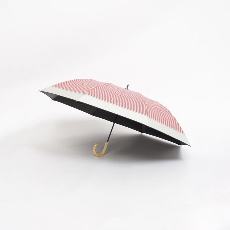 オフプライスストア(ファッショングッズ)(OFF PRICE STORE(Fashion Goods))のJouissance（ジョイサンス） 晴雨兼用折り畳み傘ボーダー 折りたたみ傘