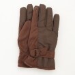 オフプライスストア(ファッショングッズ)(OFF PRICE STORE(Fashion Goods))のトモクニ ベルト付き手袋 ブラウン(043)