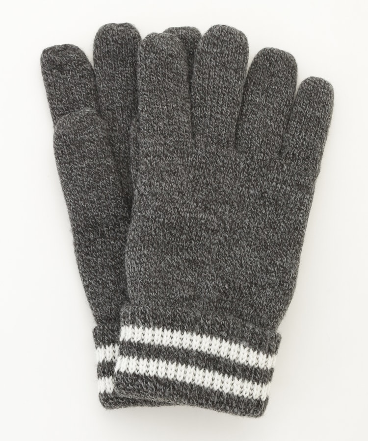 オフプライスストア(ファッショングッズ)(OFF PRICE STORE(Fashion Goods))のトモクニ 裏フリースライン手袋 チャコールグレー(014)