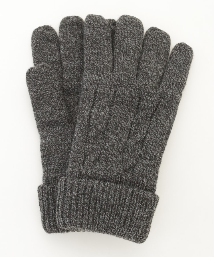 オフプライスストア(ファッショングッズ)(OFF PRICE STORE(Fashion Goods))のトモクニ 裏フリース手袋 チャコールグレー(014)
