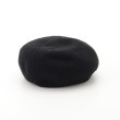 オフプライスストア(ファッショングッズ)(OFF PRICE STORE(Fashion Goods))のSHIGEMATSU（シゲマツ） 麻混ベレー帽 ブラック(019)