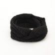 オフプライスストア(ファッショングッズ)(OFF PRICE STORE(Fashion Goods))のSHIGEMATSU（シゲマツ） らせん編みスヌード ブラック(019)